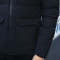 卡郎琪 冬季棉衣男加厚保暖青年韩版面包服 潮流连帽棉袄子时尚修身冬装大码棉衣外套QCCA321-1755 3XL 酒红色