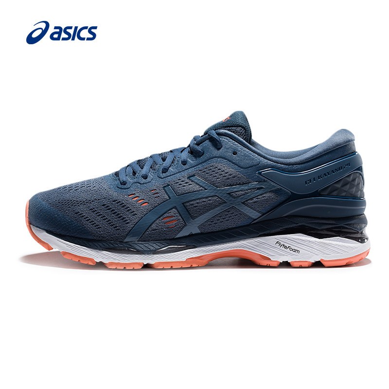 ASICS亚瑟士GEL-KAYANO242E稳定跑步鞋2018男鞋T7A0N-56 蓝色 41.5