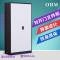钢制文件柜财务凭证柜档案办公柜铁皮柜资料柜书柜员工带锁储衣柜_646_127 图十三灰白套色铁__1mm