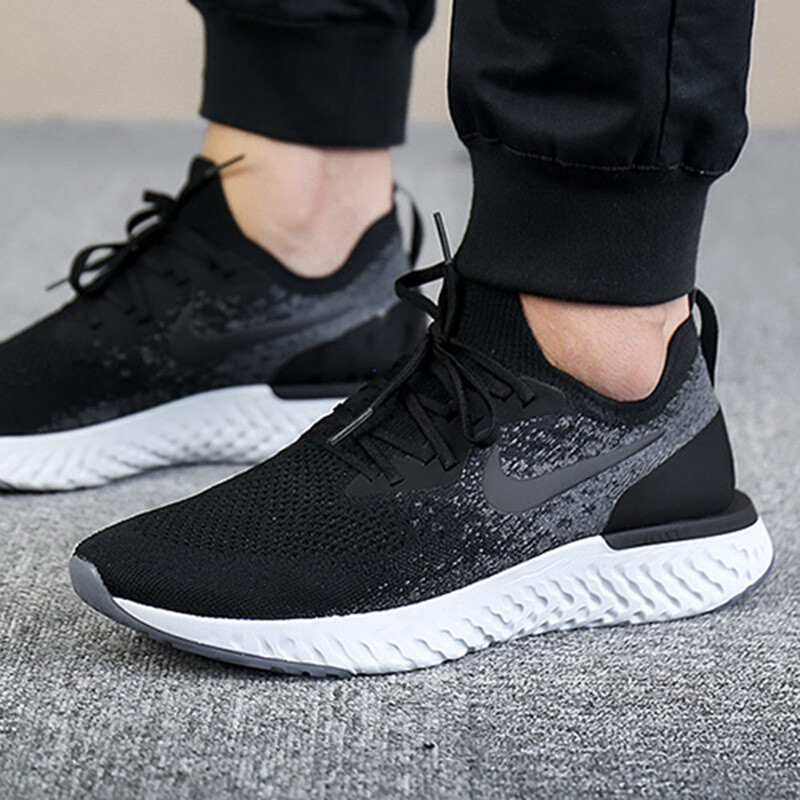 耐克（NIKE）男女2018秋冬FLYKNIT休闲运动鞋跑步鞋AQ0067/AQ0070 AQ0067-001（男） 8（男/41码）