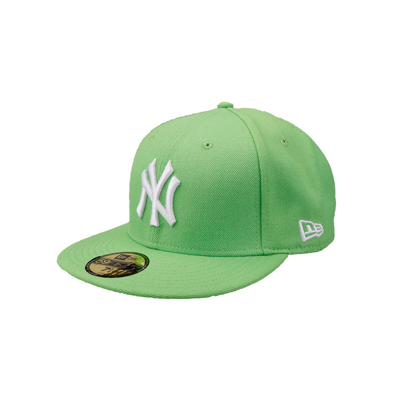 MLB美职棒棒球帽 男女封口平檐帽 时尚百搭嘻哈帽 绿色8322358059（59.6）