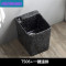雅逸建材阳台欧式拖把池小号黑色复古陶瓷拖布池自动下水拖把盆大号墩布池T115池子+一键速排 T506池子+一键速排(无龙头孔)