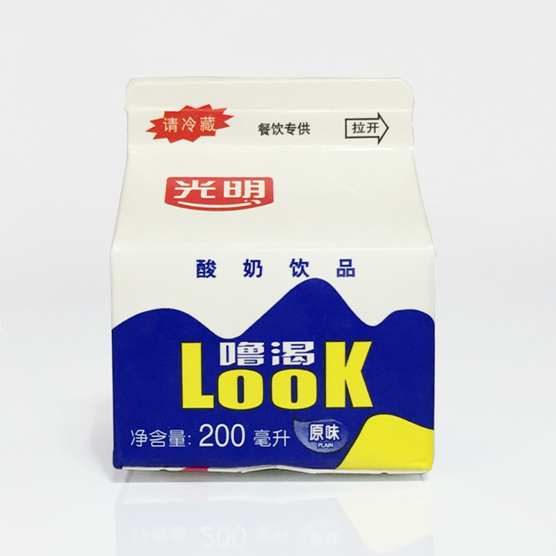 【光明(bright)系列】光明 酸奶look噜渴盒装200ml*包邮低温冷藏运输