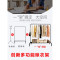单杆式晾衣架落地简易挂衣家用卧室内晒衣架折叠阳台凉衣服的架子_7_1 双衣帽架-白色