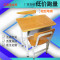 学习桌托管班培训班辅导班补习班中小学生学校课桌椅厂家直销_971_440 蓝色封边课桌椅