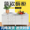 简易家用橱柜灶台柜水槽柜单体橱柜不锈钢储物柜经济型碗橱餐边柜_69_162 120CM右灶台左煤气孔_双_