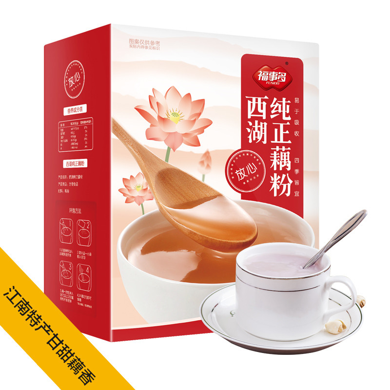 福事多 纯正藕粉 306g