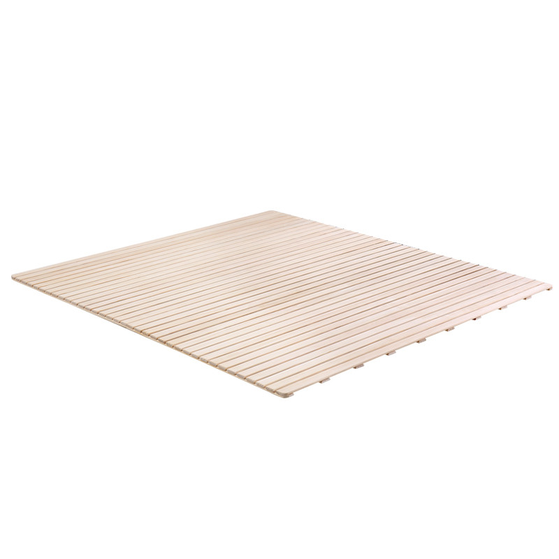 喜视美 实木床板松木硬床垫硬床板 折叠床板 原实木环保硬板床垫 松木 1.8米单双人1.5米1.2硬床垫 135*200