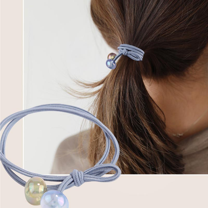 橡皮筋女扎头发绳成人绑头绳韩版可爱小清新简约个性发圈头饰皮套女生