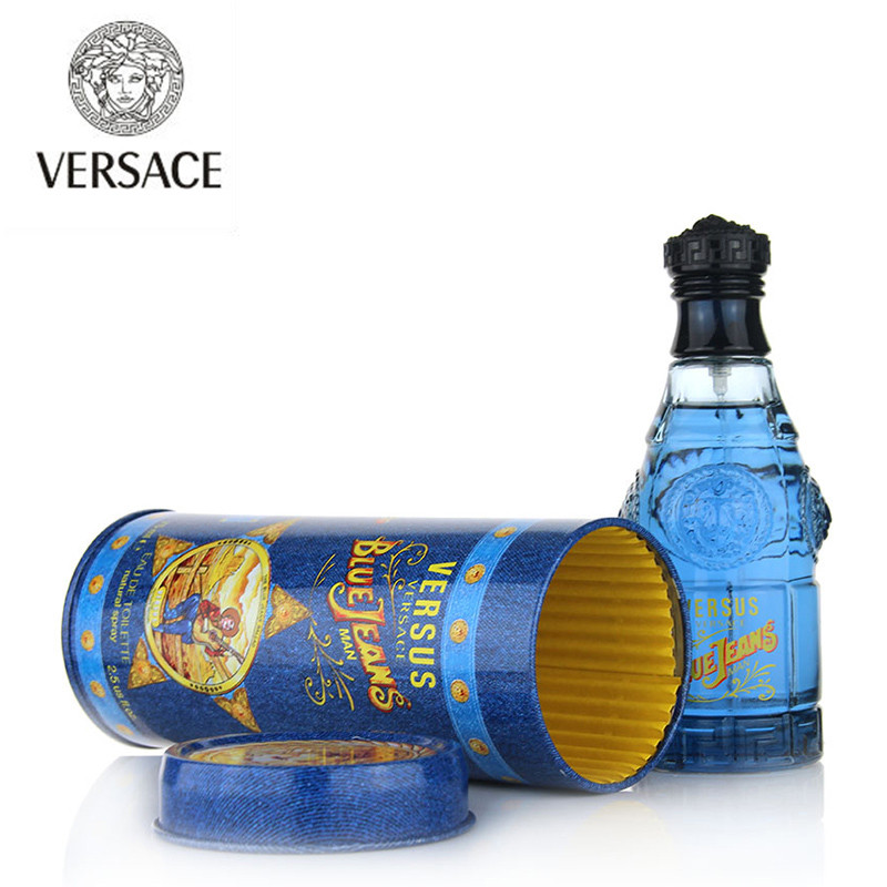 versace 范思哲 蓝色牛仔(蓝可乐)男士淡香水 蓝色牛仔 75ml 法国原装