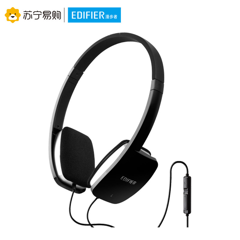 Edifier/漫步者 K680 头戴式立体声耳麦 高光黑