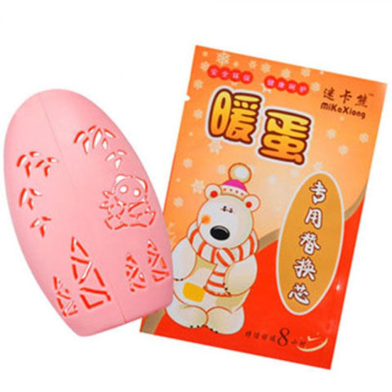 [促销]合金暖宝宝暖手蛋创意礼品暖蛋迷你暖手器热手宝自热暖手蛋 10暖芯 默认尺寸