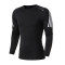 adidas男服长袖T恤新款健身跑步训练运动服DW8481 XXL DW8481黑色