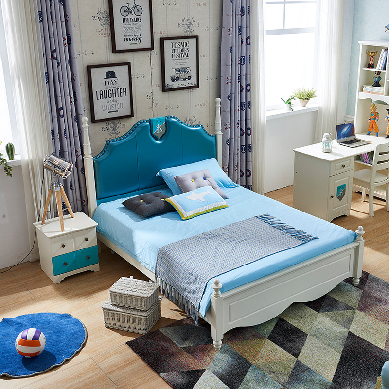 A家家具儿童床ET703 1.5米全套组合