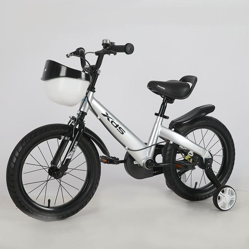 喜德盛小爵士铝合金儿童自行车 银色 18寸高清实拍图