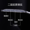 都利路二层牛皮自动扣皮带男士真皮腰带休闲商务牛皮腰带 R615铬-黑/长：125CM
