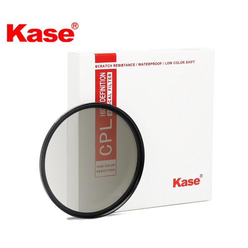 卡色（Kase) 49mm CPL偏振镜 AGC款 偏光镜 UV镜 滤镜 高清多层镀膜 佳能尼康索尼相机镜头偏振镜.