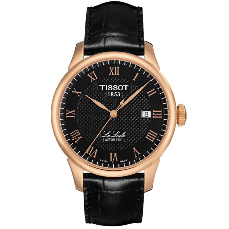 TISSOT天梭手表 力洛克系列经典腕表 机械钢带男表 男士手表 自动机械表 男 T41.1.483.33 男表T41.5.423.53
