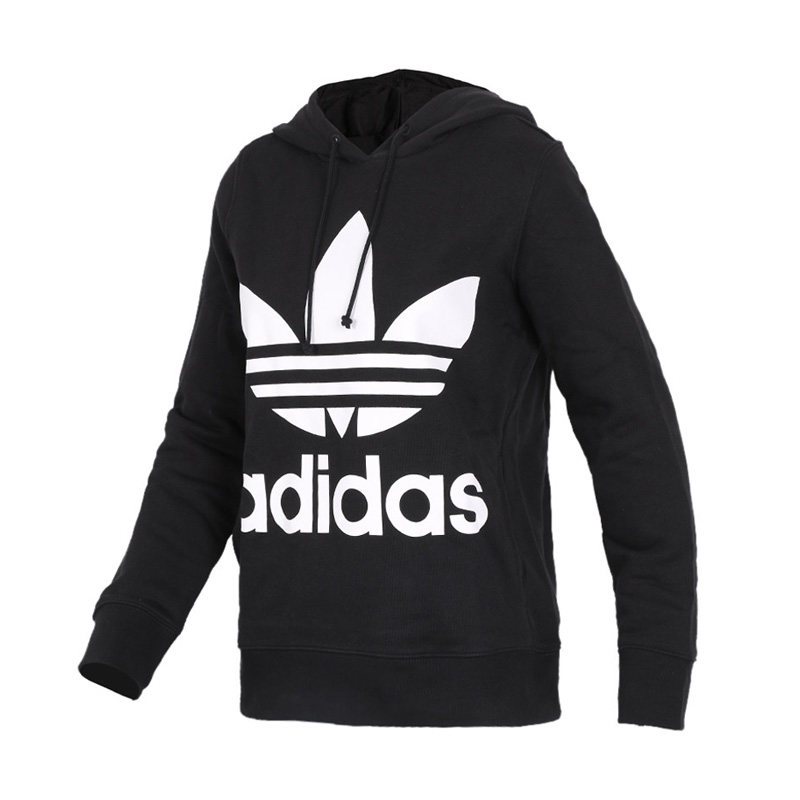 ADIDAS阿迪达斯三叶女子连帽卫衣套头衫-CE2408_4 2XS CE2408