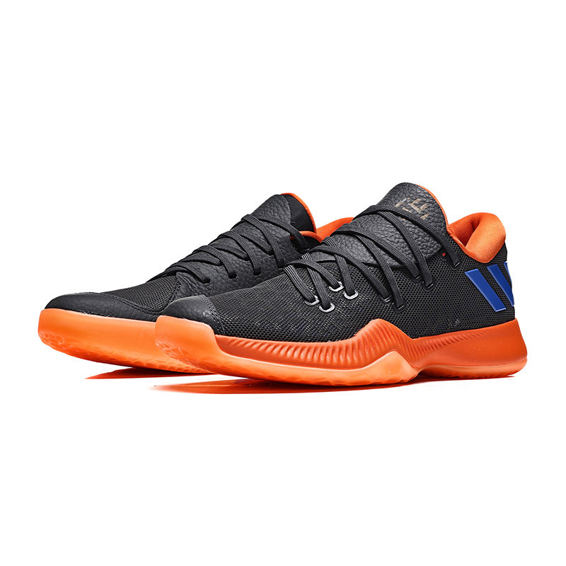 【自营】adidas阿迪达斯男子篮球鞋新款哈登HARDEN B/E运动鞋AC7865 AC7865碳黑+高光蓝 43码
