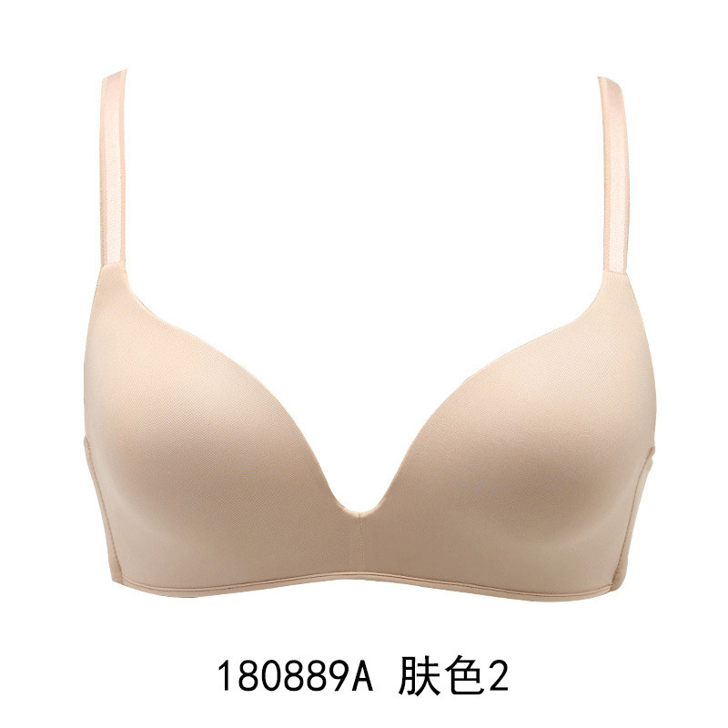 歌瑞尔甜美光面舒适内衣无痕无钢圈少女文胸罩ABB18048. 肤色-180889A 85C