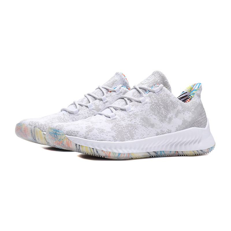 adidas男鞋篮球鞋HARDEN哈登训练比赛运动鞋F97248 F97248白色+一度灰 42.5码