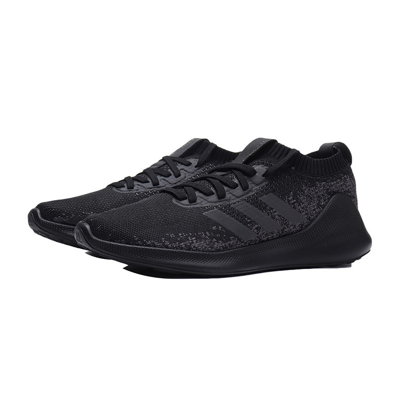 adidas男鞋跑步鞋2019春季PUREBOUNCE+休闲运动服G27966 G27966黑色+灰色 44.5码