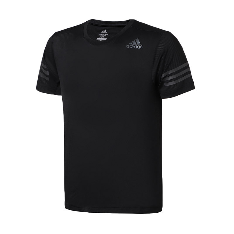【自营】adidas阿迪达斯男子短袖T恤训练跑步健身运动服CW3927 S CW3927黑色