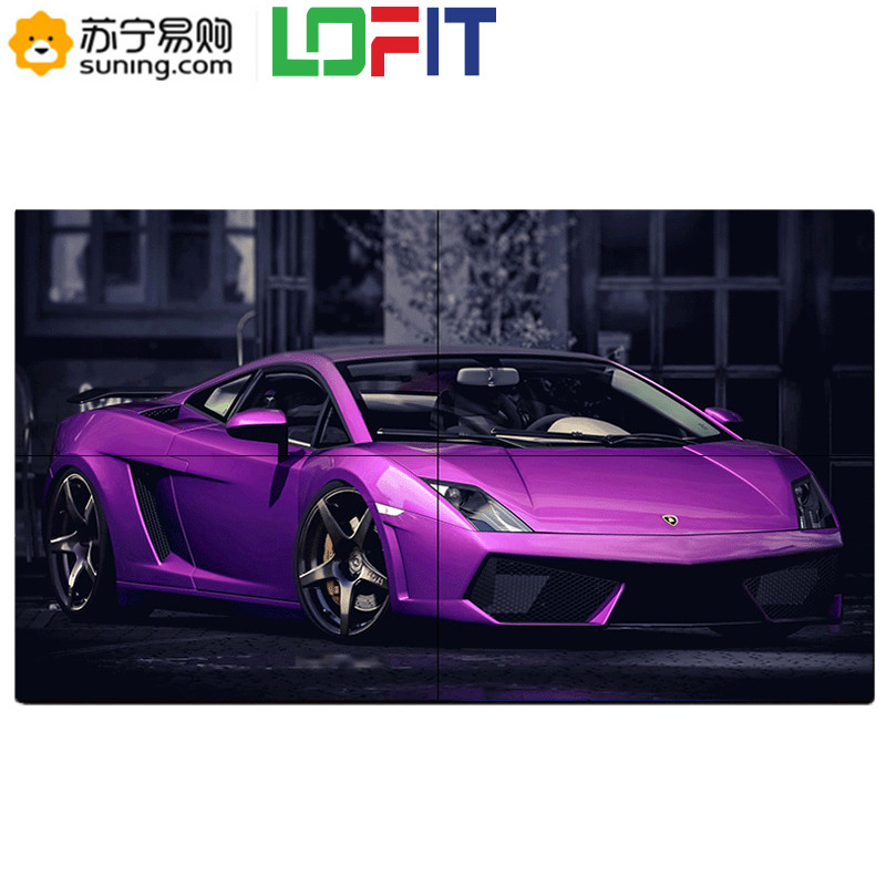 洛菲特（LOFIT)LFT150M-H5 55英寸 3.5mm拼缝液晶拼接屏单台套装（超高清处理器方案）