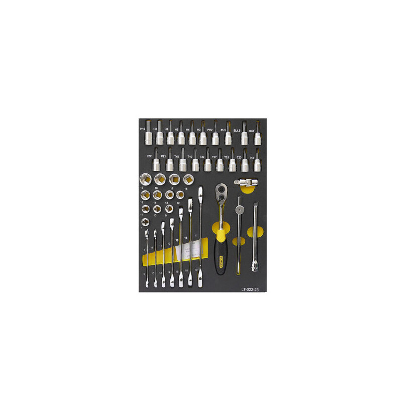 史丹利（Stanley） GBLT-022-23 42件套10MM系列公制工具托