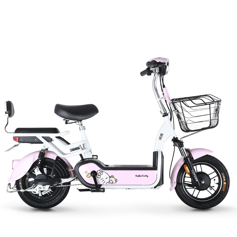 绿源新国标电动车小型成人电动自行车fbb2男女双人助力代步电瓶车