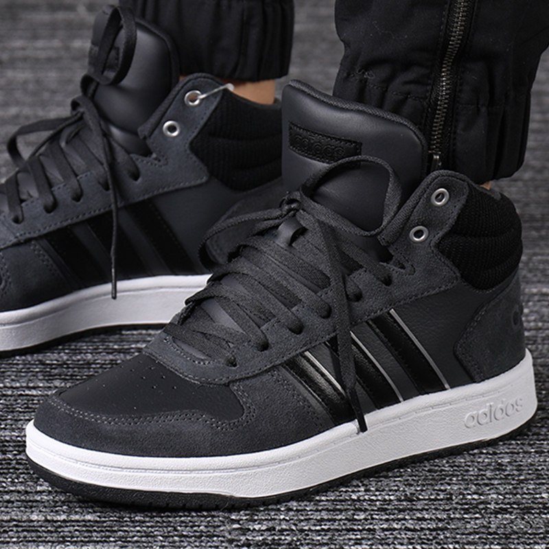Adidas/阿迪达斯阿迪达斯NEO女子运动舒适高帮防滑休闲鞋B42109 B42113 36