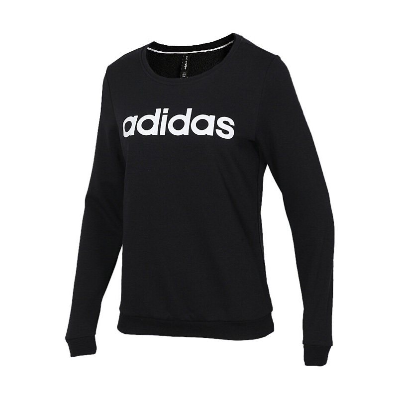 ADIDAS阿迪达斯新款运动休闲女子长袖舒适圆领套头衫卫衣DW7953 L DW7953