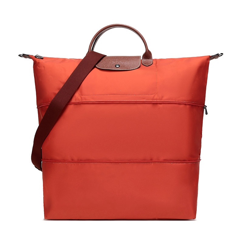 Longchamp 珑骧 LE PLIAGE 女士系列织物大号可折叠手提单肩包 1911 089 D93-藏红花色