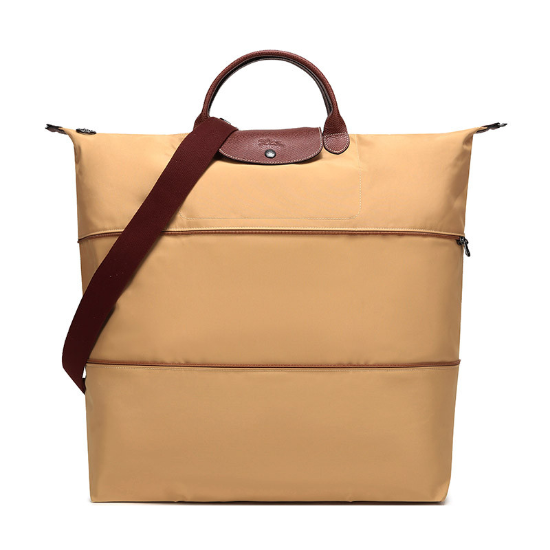 Longchamp 珑骧 LE PLIAGE 女士系列织物大号可折叠手提单肩包 1911 089 P15-蜜糖色