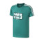 adidas阿迪达斯NEO男子短袖T恤休闲运动服CV9315 DZ7586绿色+白色 XL