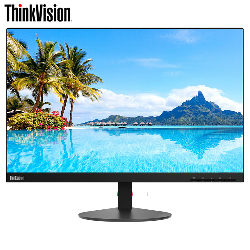 联想 Think Vision S22e 商用电脑显示器 21.5英寸（ 超窄2mm外边框 低蓝光不闪屏 178广视角）