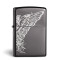 【尚境Zippo】原装正品ZIPPO打火机黑冰折翼天使24802美国原装限量版zipp 黑冰折翼天使