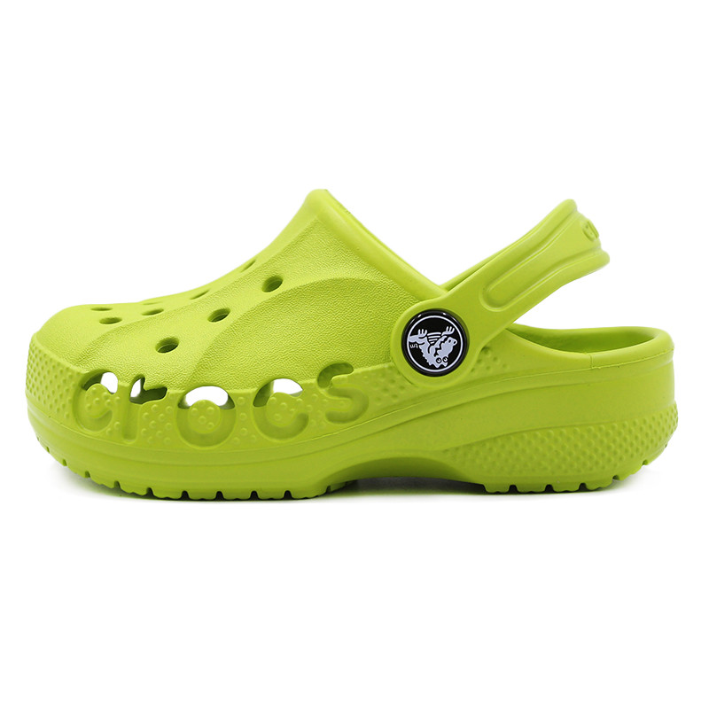 Crocs/卡骆驰 童鞋 洞洞鞋贝雅卡骆班儿童宝宝凉鞋拖鞋205100-4O5-606 J2 205483-395