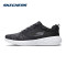 Skechers斯凯奇男鞋时尚眼跑步鞋减震轻便运动鞋55081 黑色/灰色/BKGY 43.5