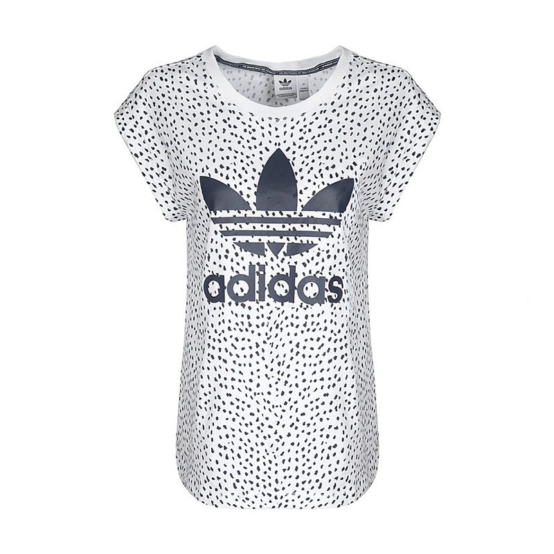 ADIDAS阿迪达斯三叶新款女子上衣休闲运动T桖短袖BR9384 XL BR9384