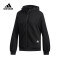 adidas阿迪达斯女装2018秋新款运动服休闲针织连帽夹克外套DT2375 DT2375 L