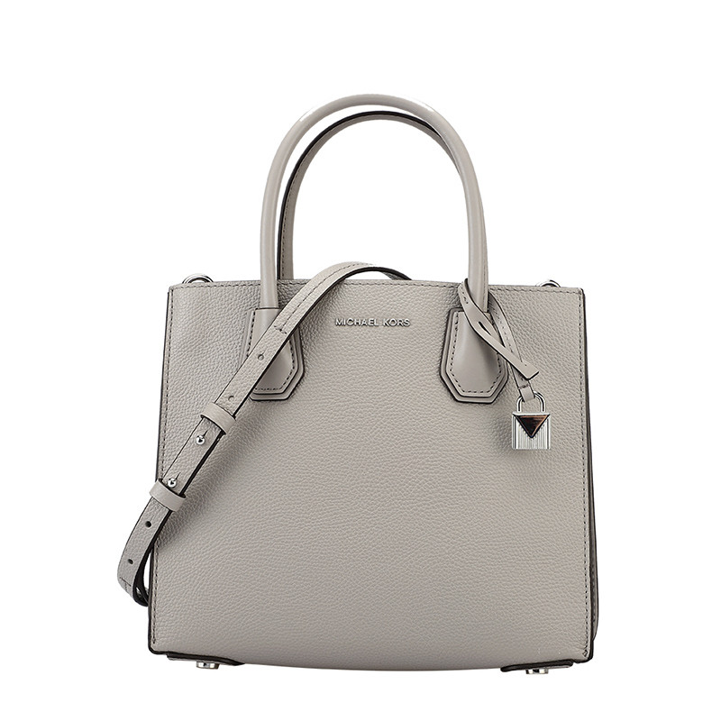 MICHAEL KORS 迈克·科尔斯 手提包女包 MERCER系列女士手提单肩斜挎包 灰色