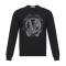Versace Jeans 范思哲 男士棉/聚酯纤维圆领长袖针织衫 B5GSA837 56711 899-黑色 S