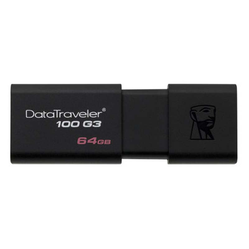 【精选】金士顿DT100 G3 64G 优盘 USB3.0