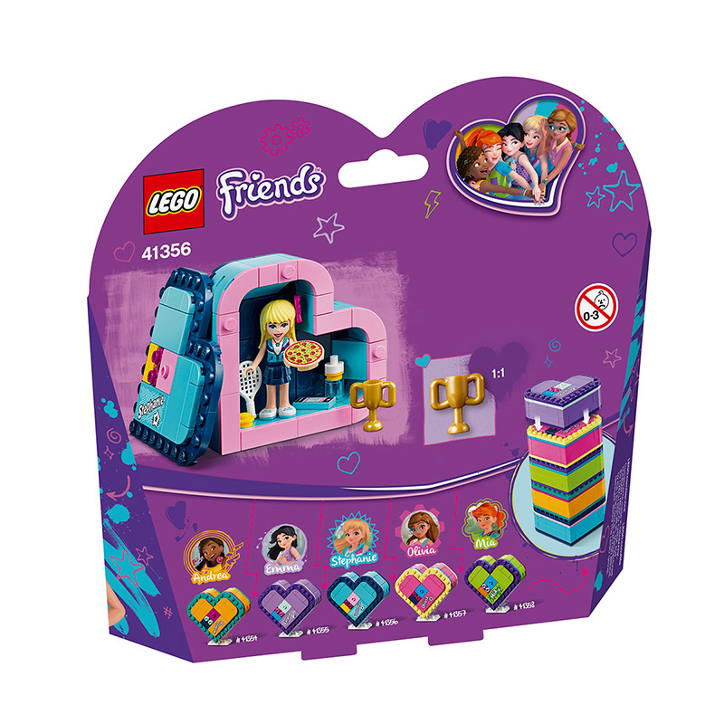 LEGO 乐高 Friends好朋友系列 斯蒂芬妮的爱心藏宝盒41356