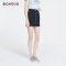 爱居兔2019夏季女装时尚一款两色修身包臀短款半身裙 160/68A 黑色(14)