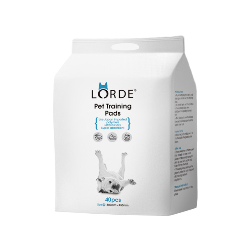 LORDE里兜尿垫S码80片装 宠物训练导尿片 除臭加厚吸水尿片 狗狗尿不湿