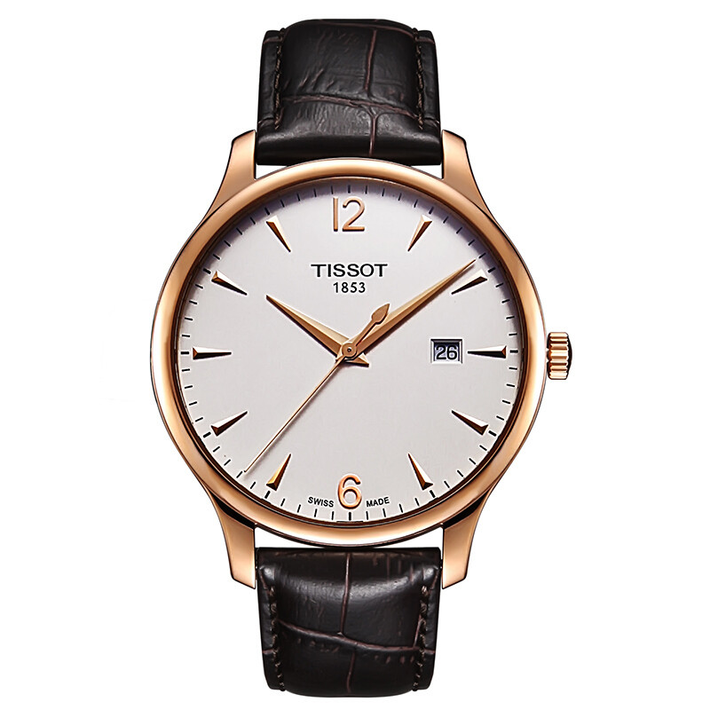 天梭(TISSOT)手表 俊雅系列石英男士手表石英表男 T063.610.36.037.00