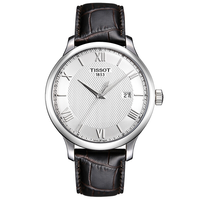 天梭(TISSOT)手表 俊雅系列石英男士手表时尚休闲商务男士手表 T063.610.16.037.00